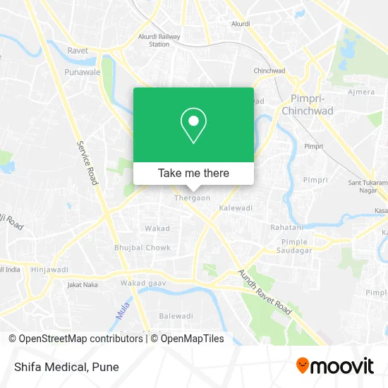 Shifa Medical map