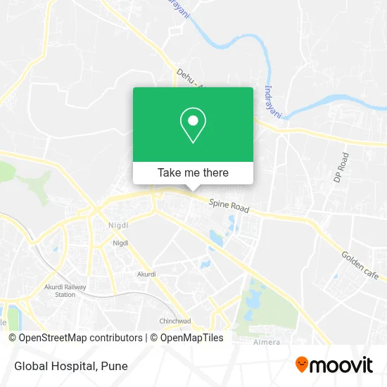 Global Hospital map