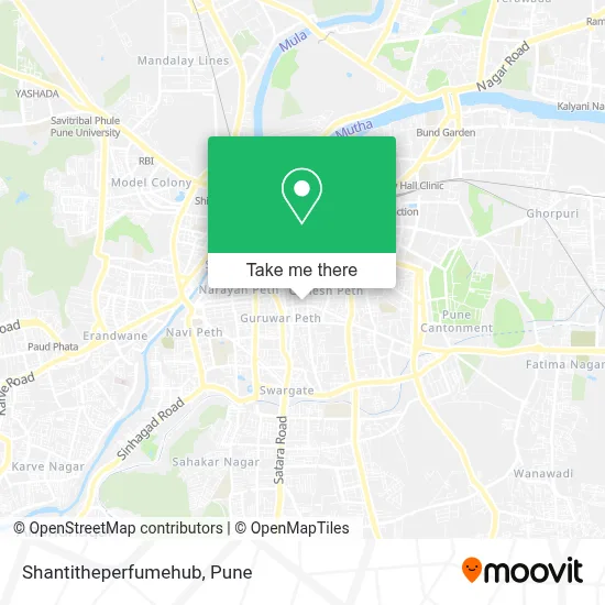 Shantitheperfumehub map