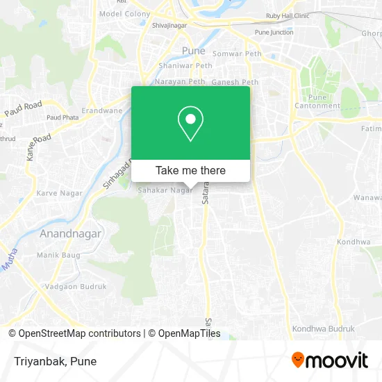 Triyanbak map