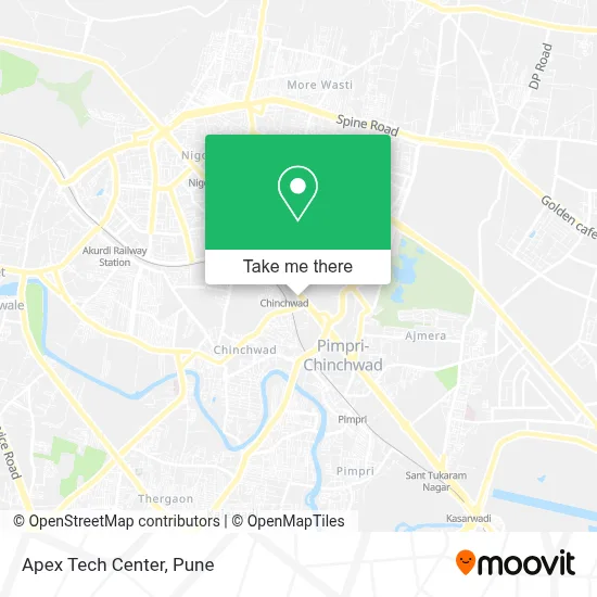 Apex Tech Center map