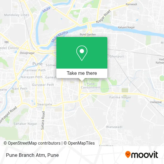 Pune Branch Atm map