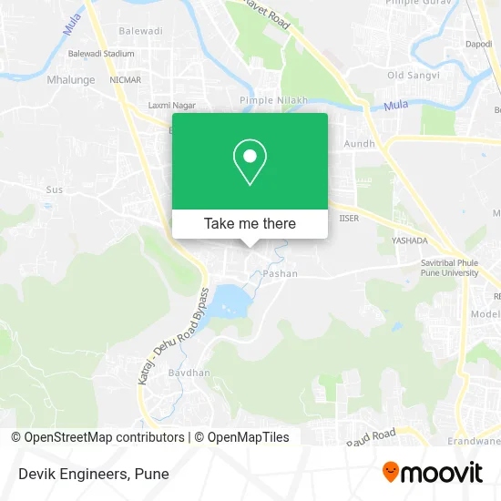 Devik Engineers map