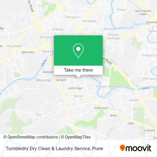 Tumbledry Dry Clean & Laundry Service map