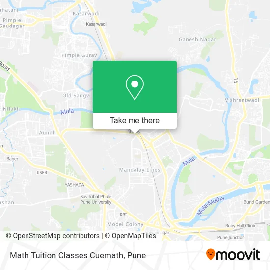 Math Tuition Classes Cuemath map