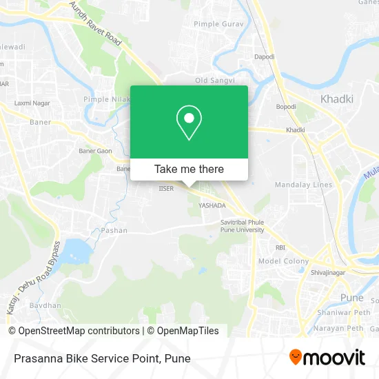 Prasanna Bike Service Point map