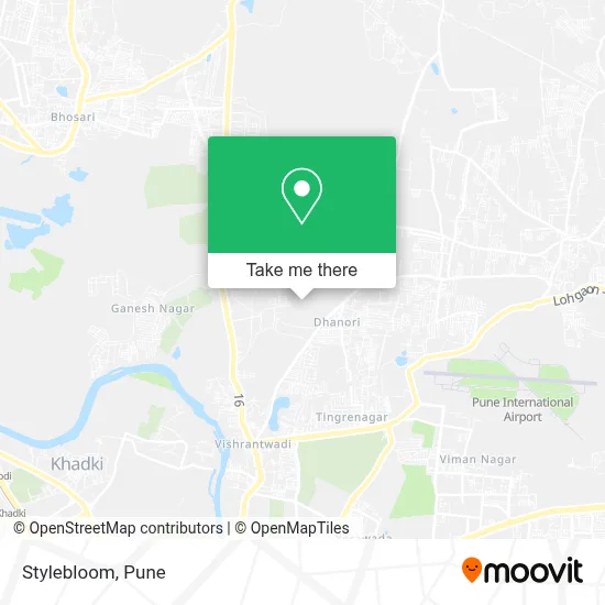 Stylebloom map