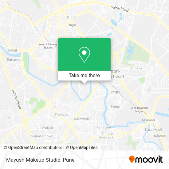 Mayush Makeup Studio map