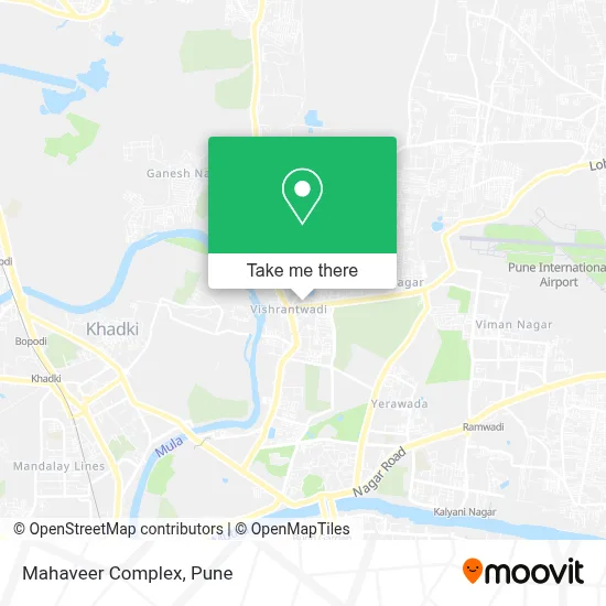 Mahaveer Complex map