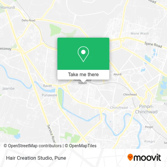 Hair Creation Studio map