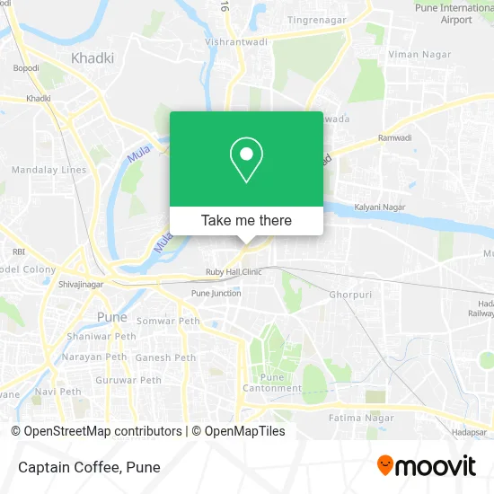 Captain Coffee map