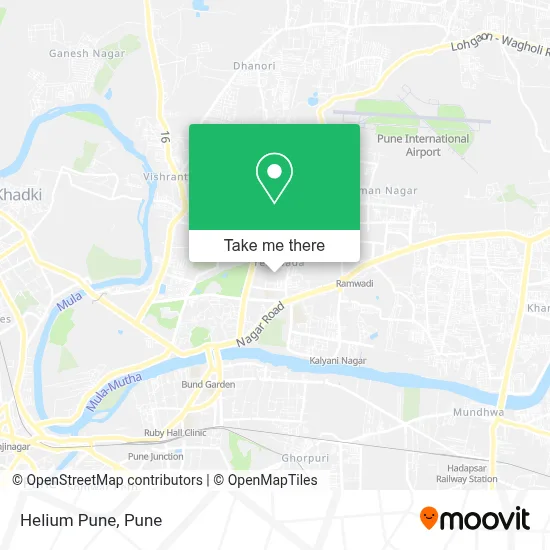 Helium Pune map