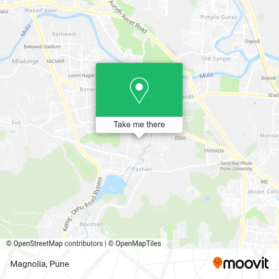 Magnolia map