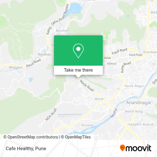 Cafe Healthy map