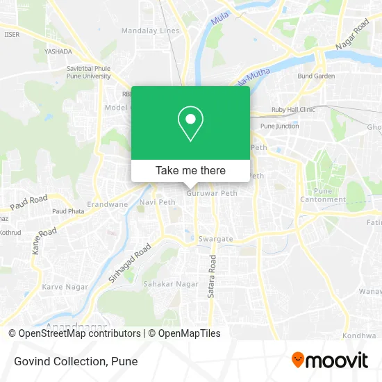 Govind Collection map
