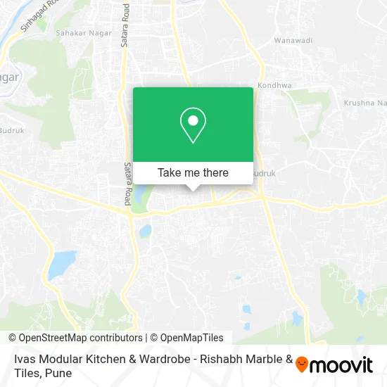 Ivas Modular Kitchen & Wardrobe - Rishabh Marble & Tiles map