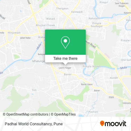 Padhai World Consultancy map