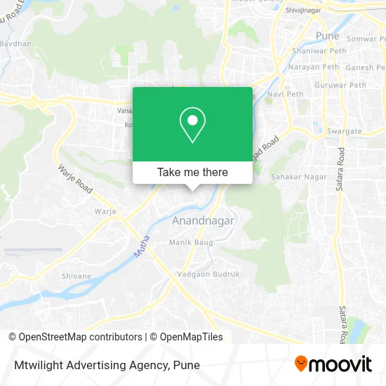 Mtwilight Advertising Agency map