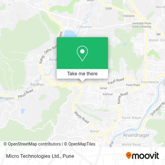Micro Technologies Ltd. map