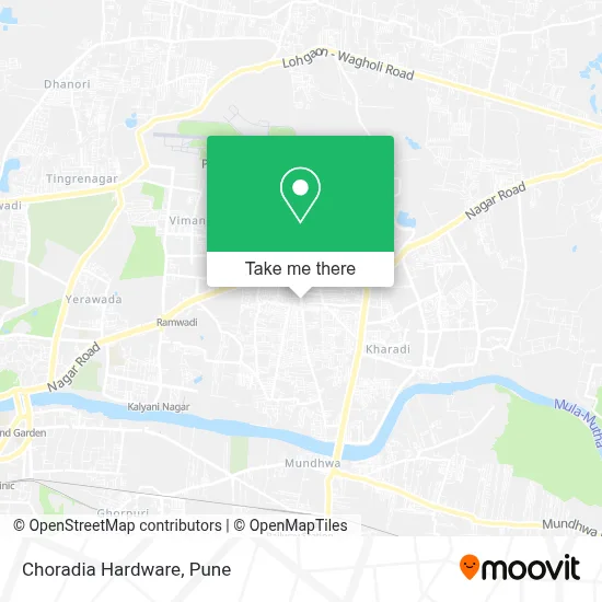 Choradia Hardware map