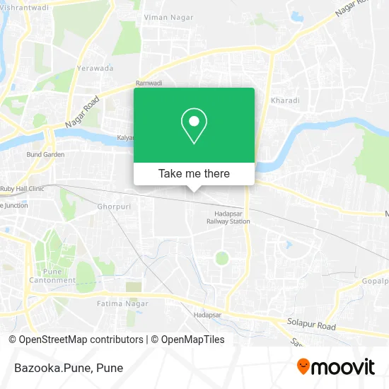 Bazooka.Pune map