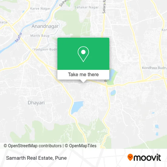 Samarth Real Estate map