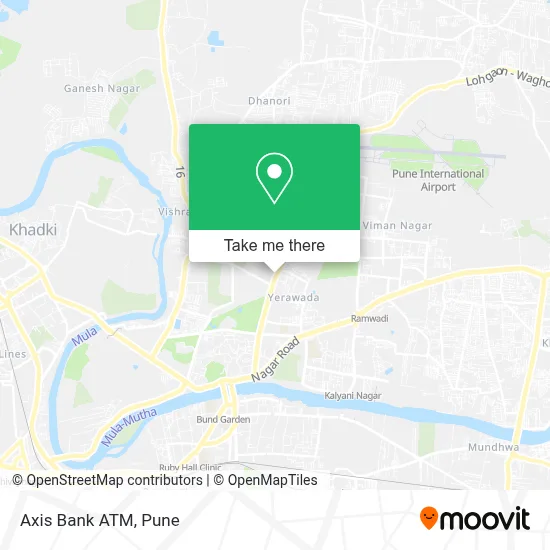 Axis Bank Atm map