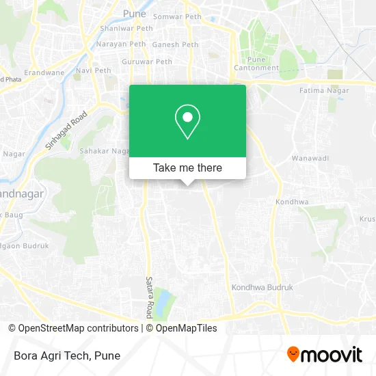 Bora Agri Tech map