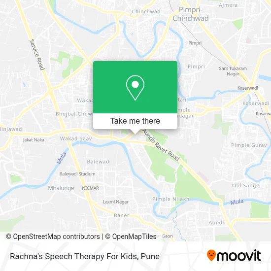 Rachna's Speech Therapy For Kids map