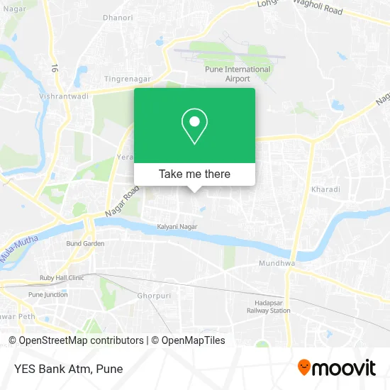 YES Bank Atm map