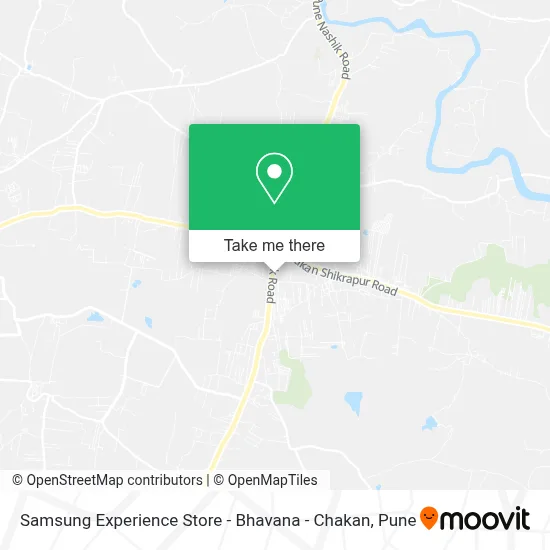 Samsung Experience Store - Bhavana - Chakan map