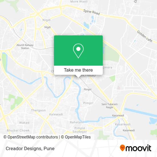 Creador Designs map