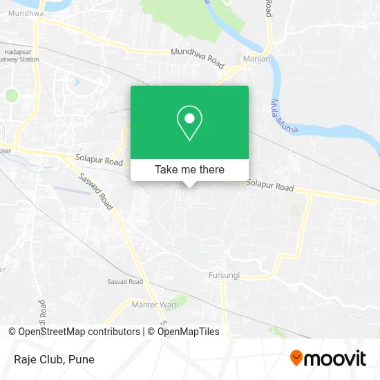 Raje Club map