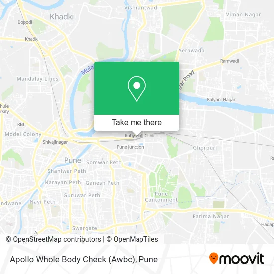 Apollo Whole Body Check (Awbc) map