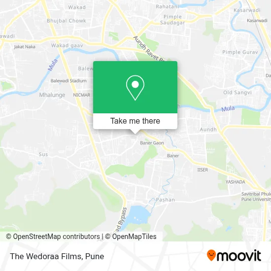 The Wedoraa Films map