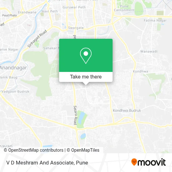 V D Meshram And Associate map
