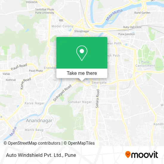 Auto Windshield Pvt. Ltd. map