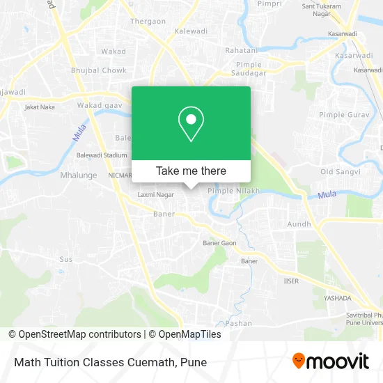 Math Tuition Classes Cuemath map