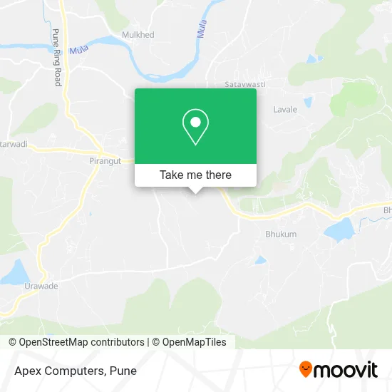 Apex Computers map