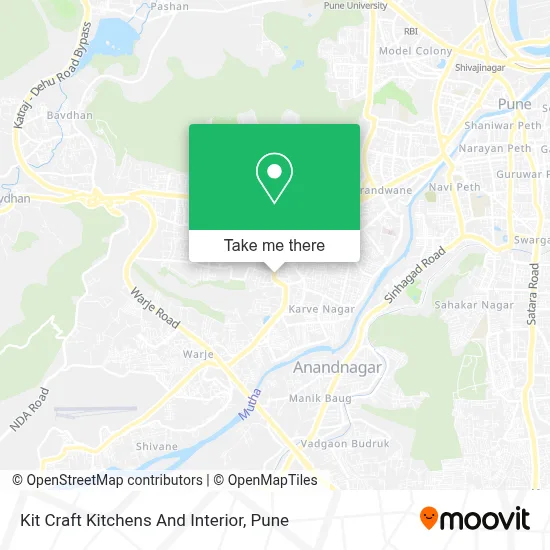 Kit Craft Kitchens And Interior map