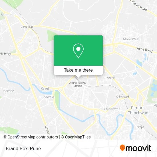 Brand Box map