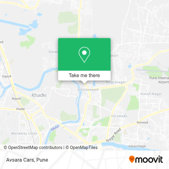 Avsara Cars map