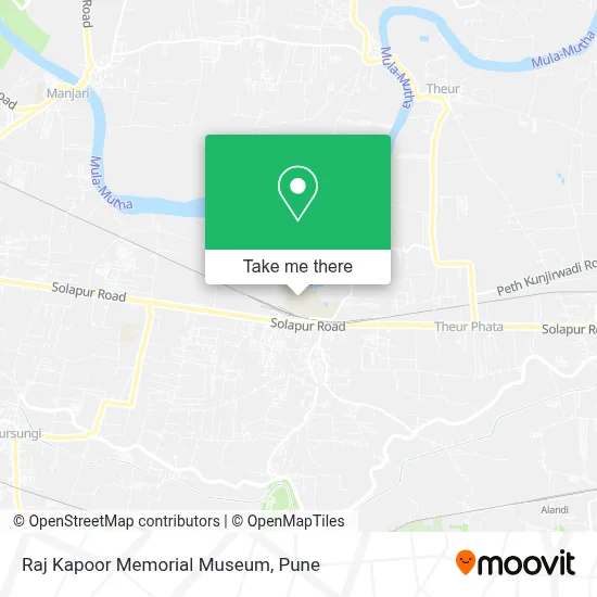 Raj Kapoor Memorial Museum map
