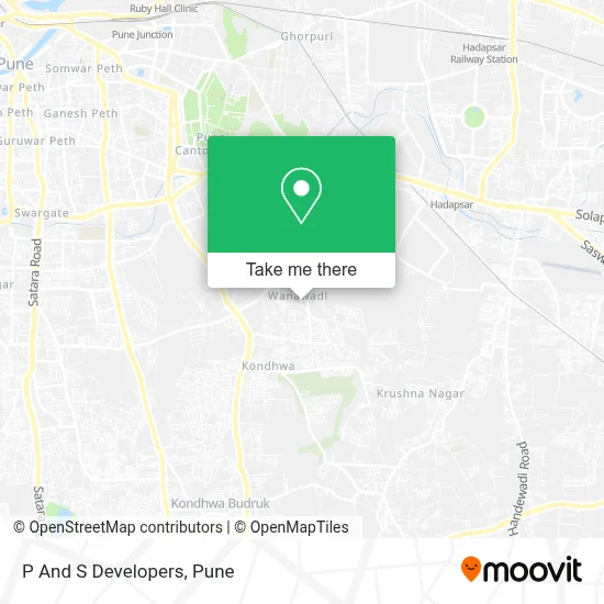 P And S Developers map