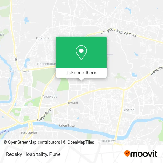 Redsky Hospitality map