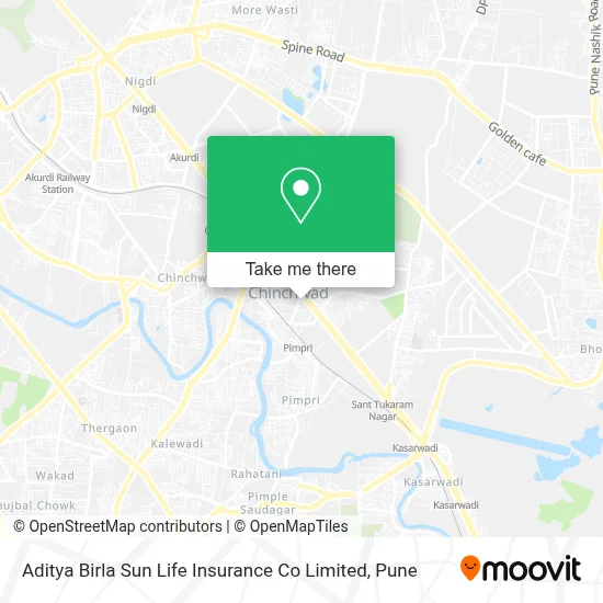 Aditya Birla Sun Life Insurance Co Limited map