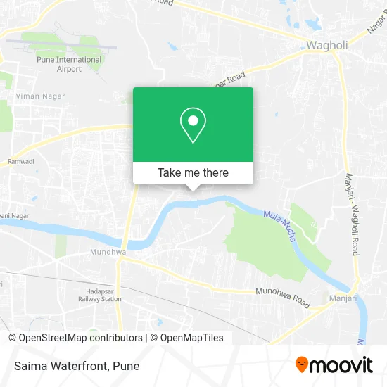 Saima Waterfront map
