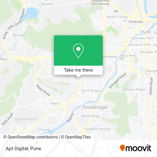 Apt Digital map
