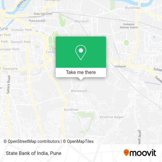 State Bank Of India map
