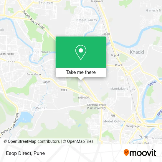 Esop Direct map